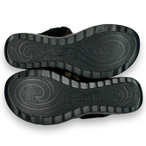 Dansko Pamela Black Jeweled Beaded Rhinestone Suede Toe Post Sandal 36 / 5.5 - 6 - Picture 8 of 14